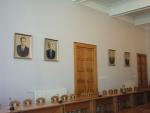 Sala Senatului,U.M.F Iaşi. Portrete rectori